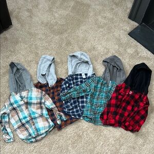 Carter's Red and Blue Sweatshirts & Hoodies Collection